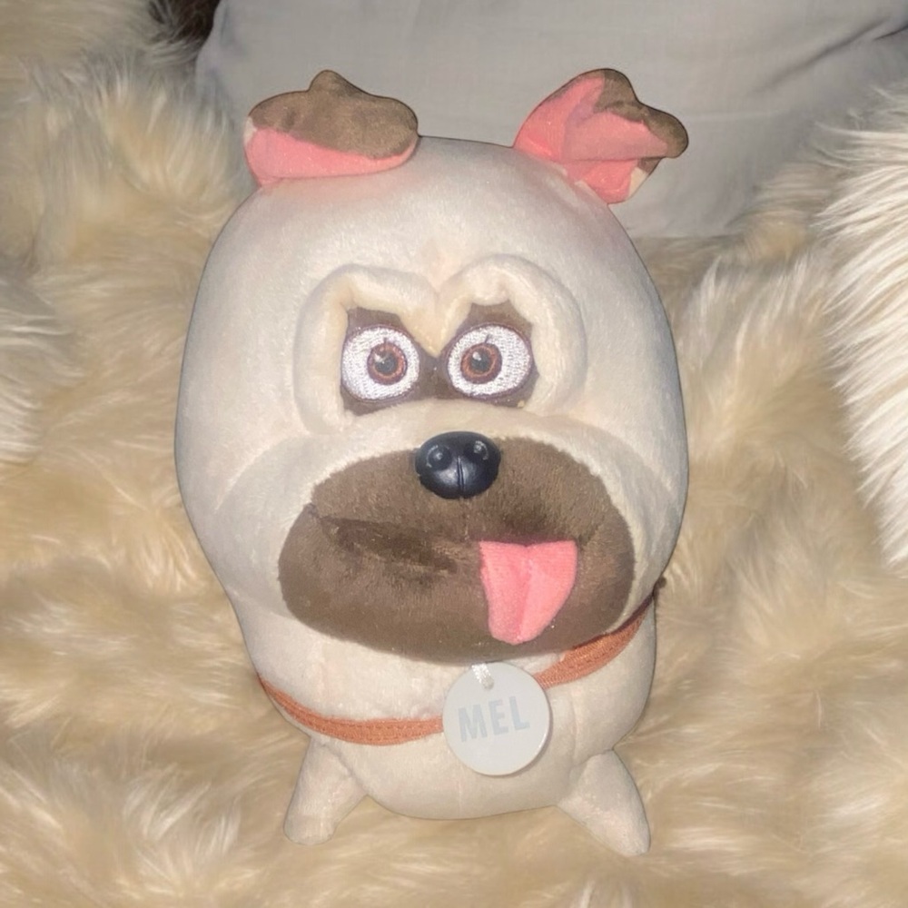 The Secret Life of Pets Mel the Pug Dog Stuffed Animal Plush 9" The Toy Factory